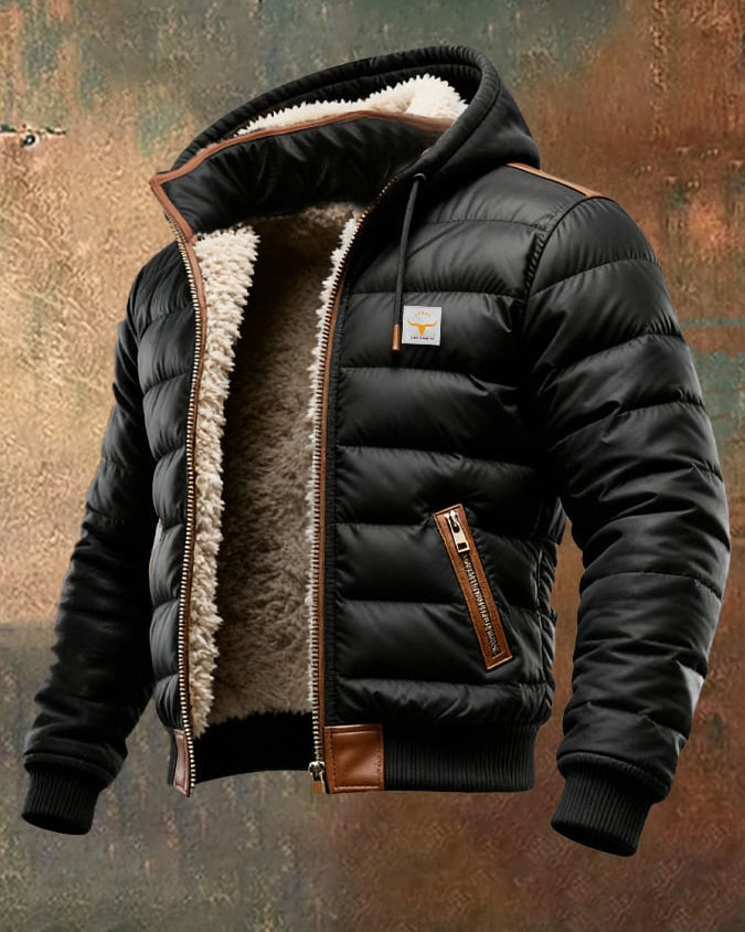 Casaco elegante com forro polar