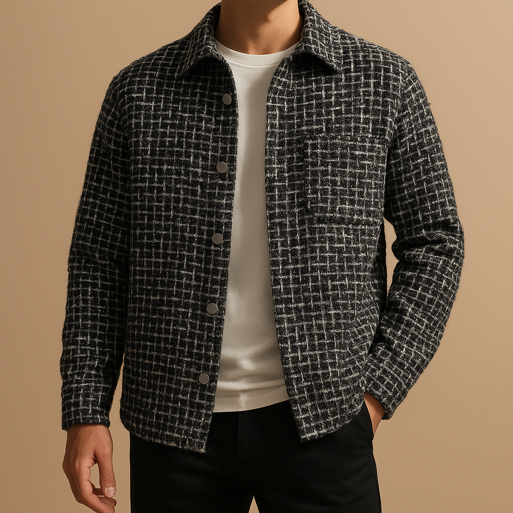 Casaco casual masculino