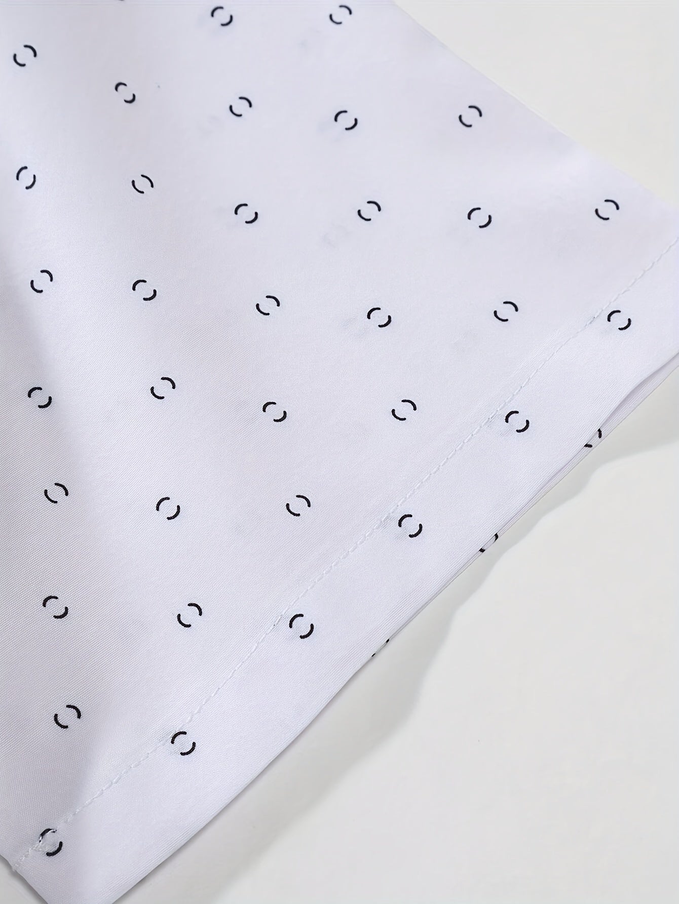 Camisa elegante de manga curta