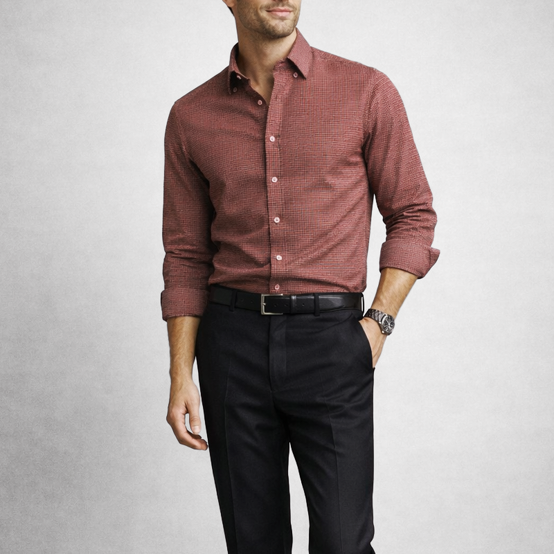 Elegantes Baumwollhemd