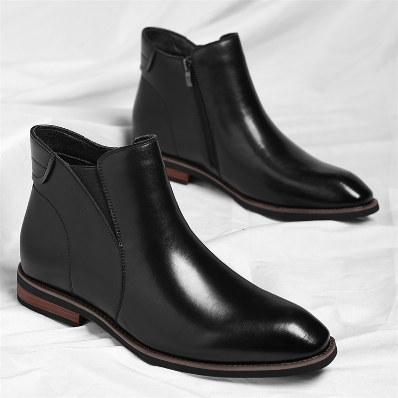 Elegante Chelsea-Boots aus Leder