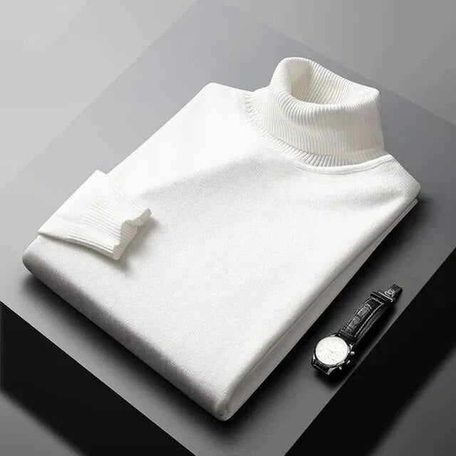 Rollkragenpullover Monte Carlo aus Kaschmir