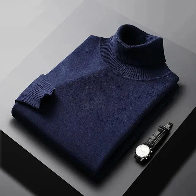 Rollkragenpullover Monte Carlo aus Kaschmir