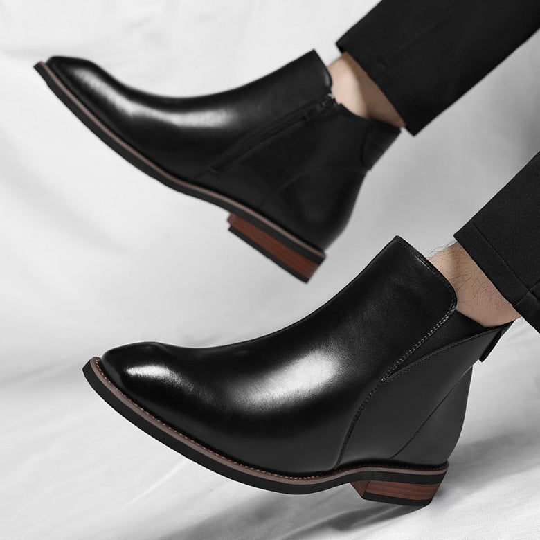 Elegante Chelsea-Boots aus Leder