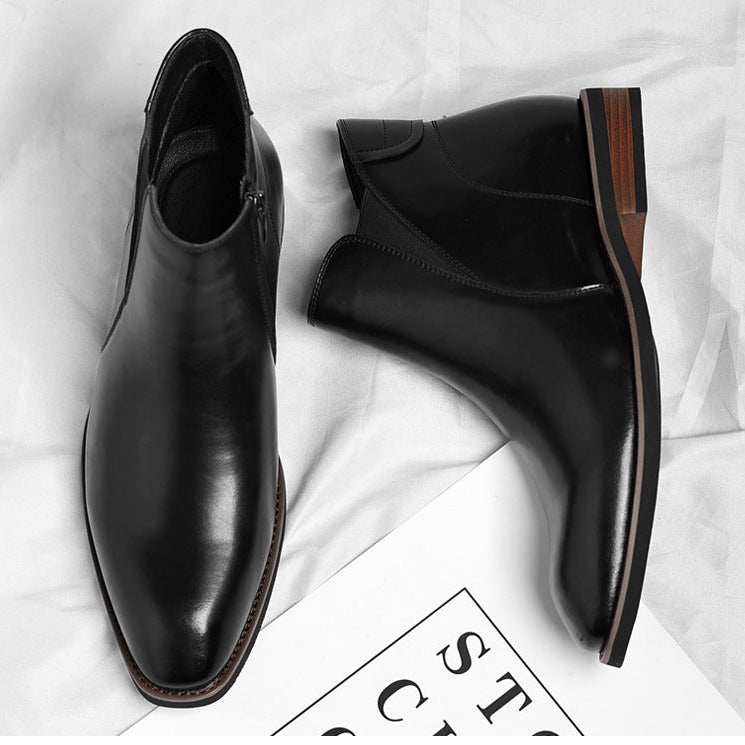 Elegante Chelsea-Boots aus Leder