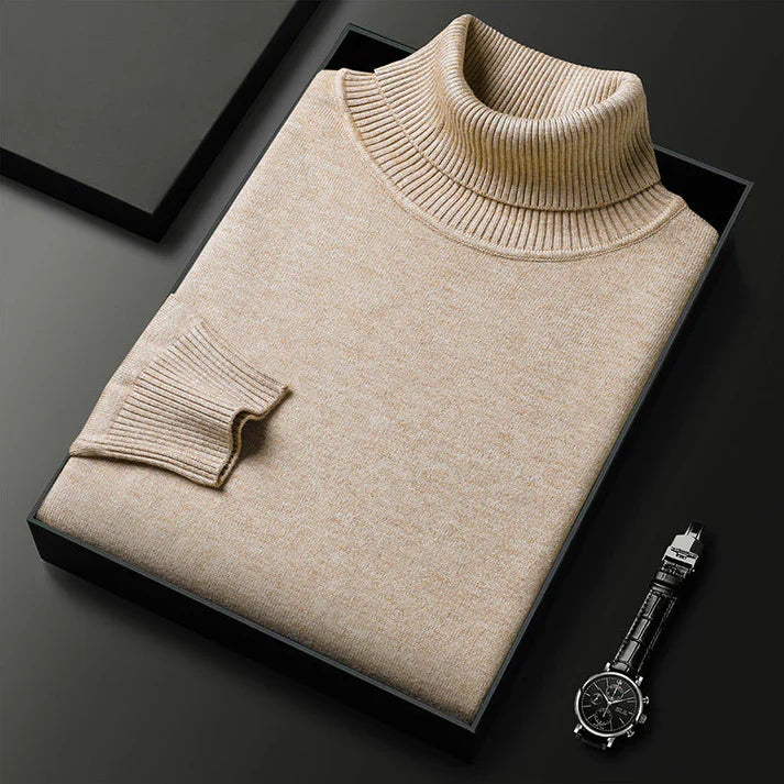 Rollkragenpullover Monte Carlo aus Kaschmir