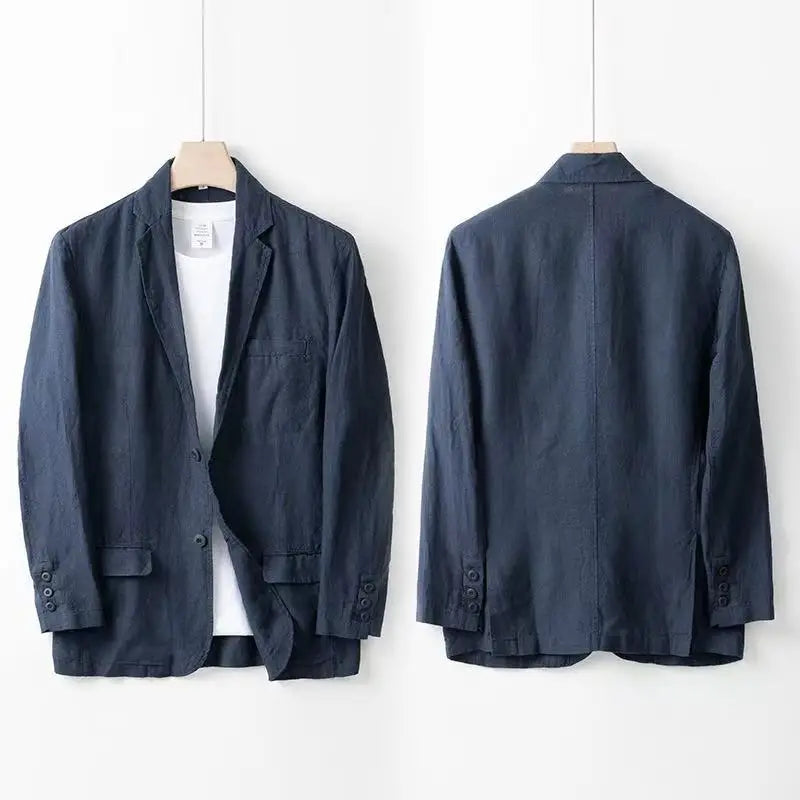 Blazer elegante em linho