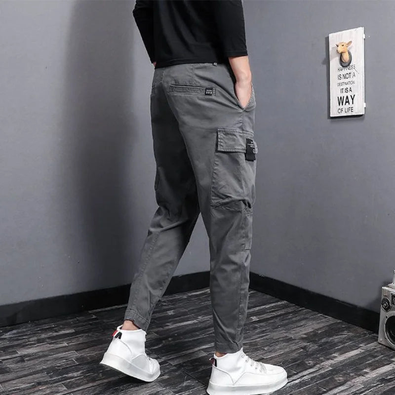 Calças cargo elegantes para homem