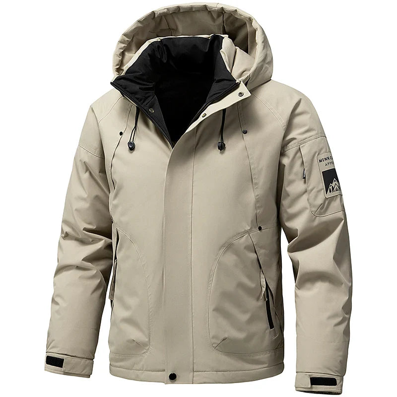 Casaco de inverno elegante para homem