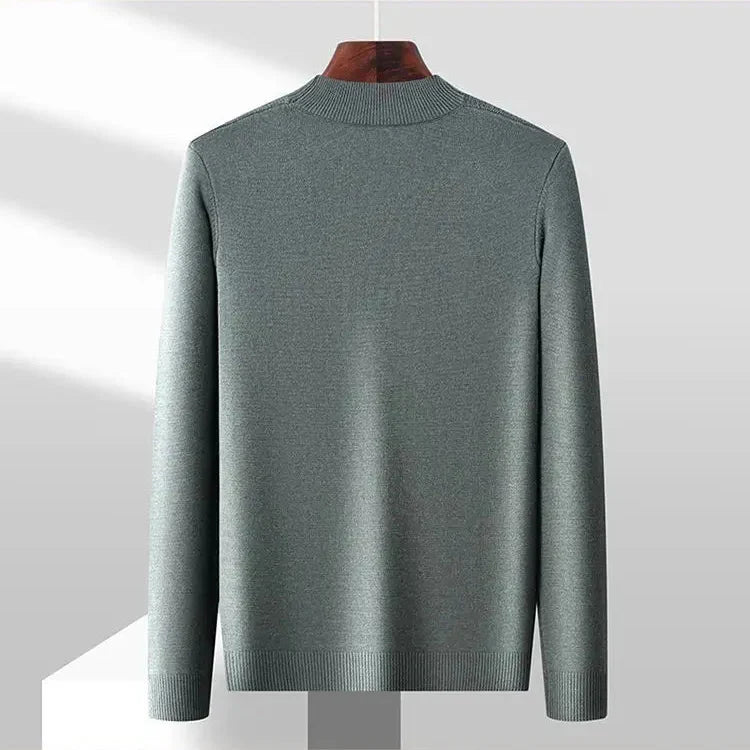 Eleganter Jacquardpullover