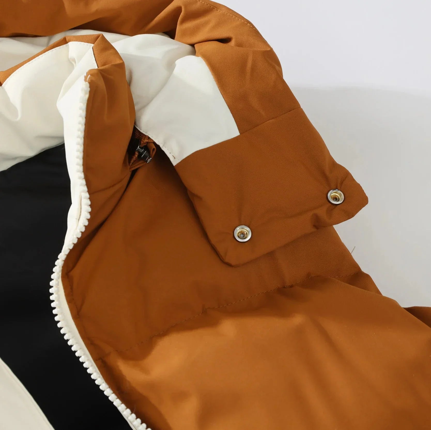 Colete elegante com enchimento