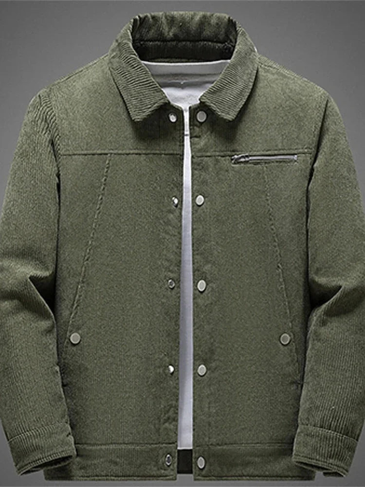 Elegante Jacke aus warmem Cord