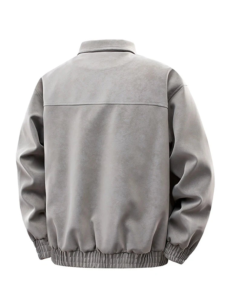 Casaco retro com forro polar