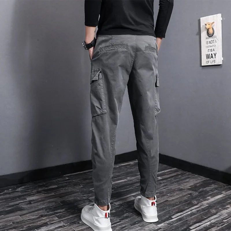 Calças cargo elegantes para homem