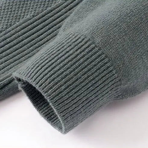 Eleganter Jacquardpullover