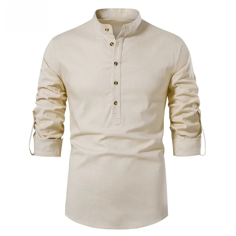 Elegantes Leinenhemd