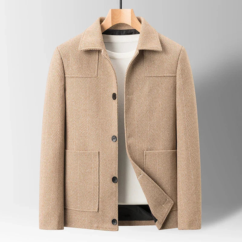 Casaco de lã elegante