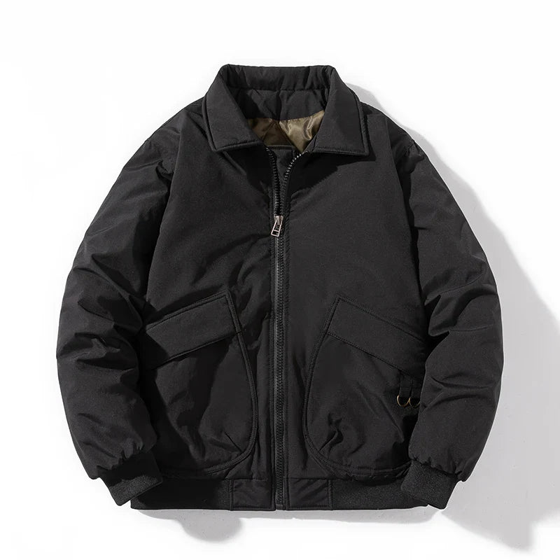 Casaco Bomber Masculino Elegante