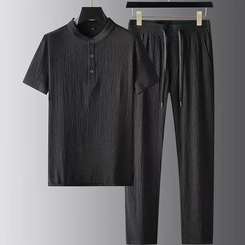 Conjunto de camisas respiráveis para homem