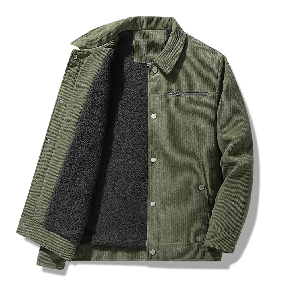 Elegante Jacke aus warmem Cord