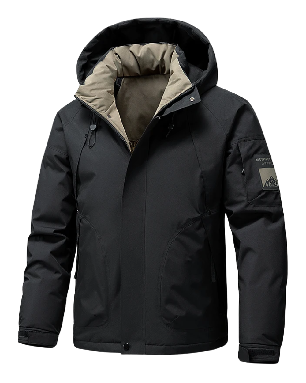 Casaco de inverno elegante para homem