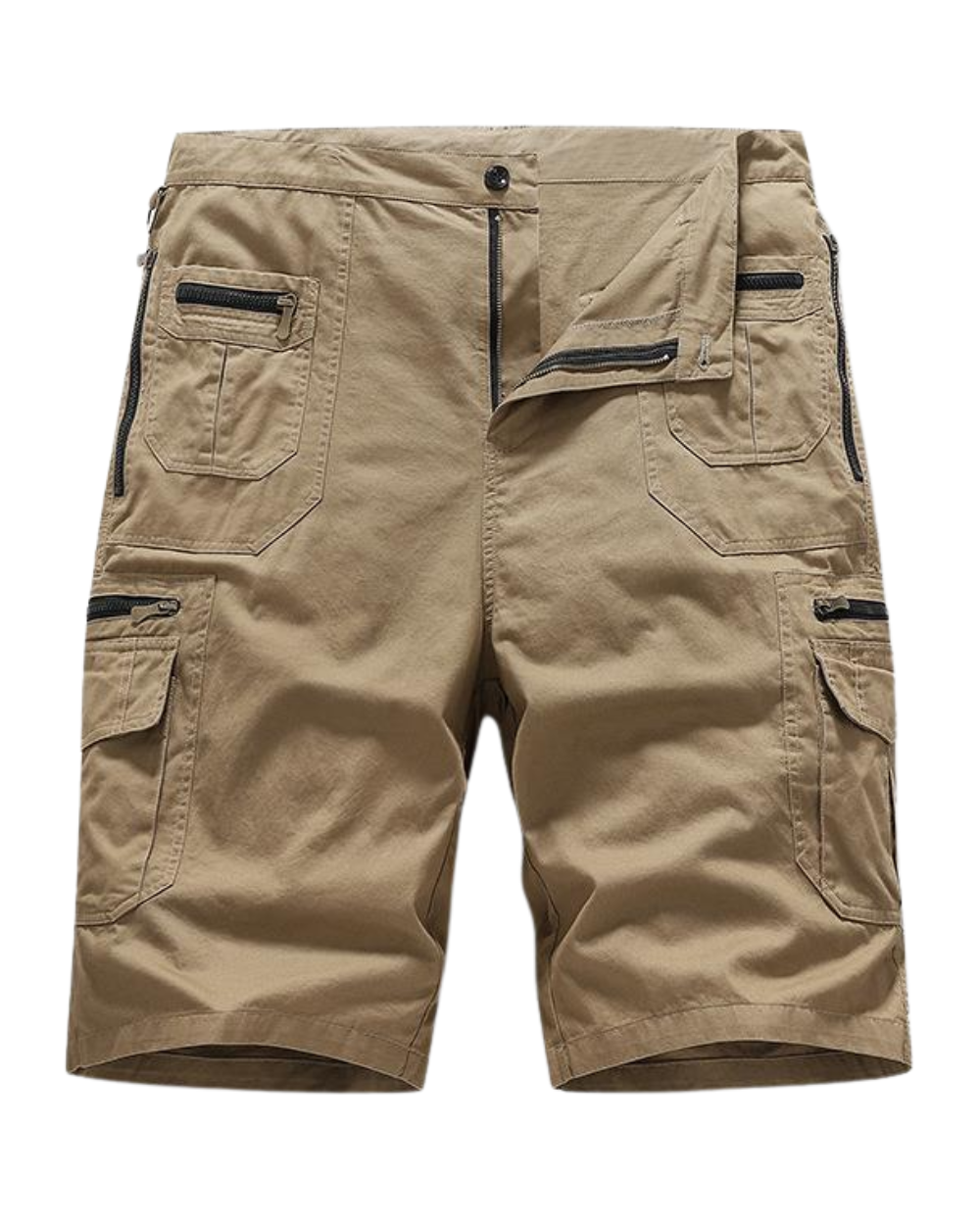 Calções de algodão elegantes