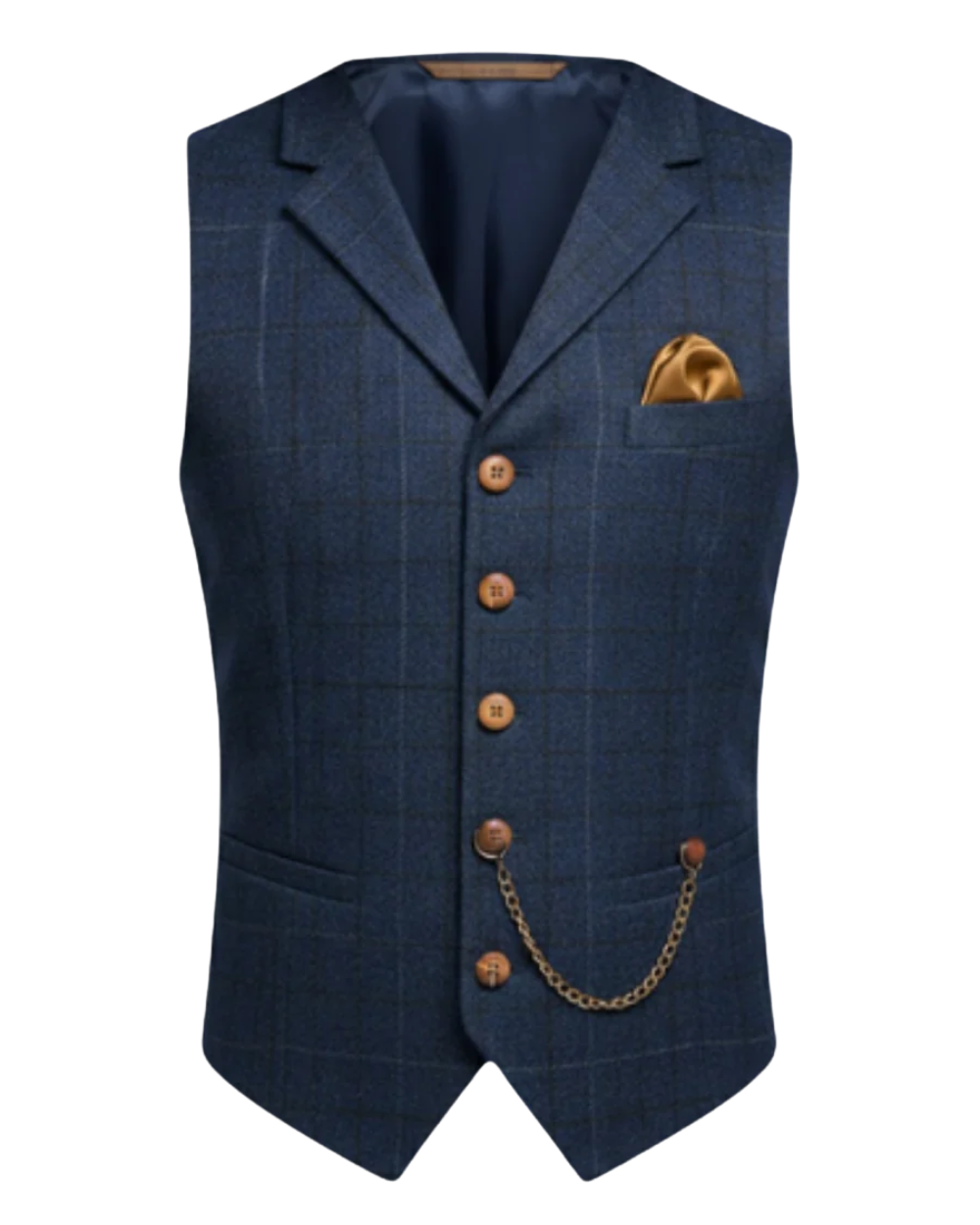 Colete de cintura para homem elegante