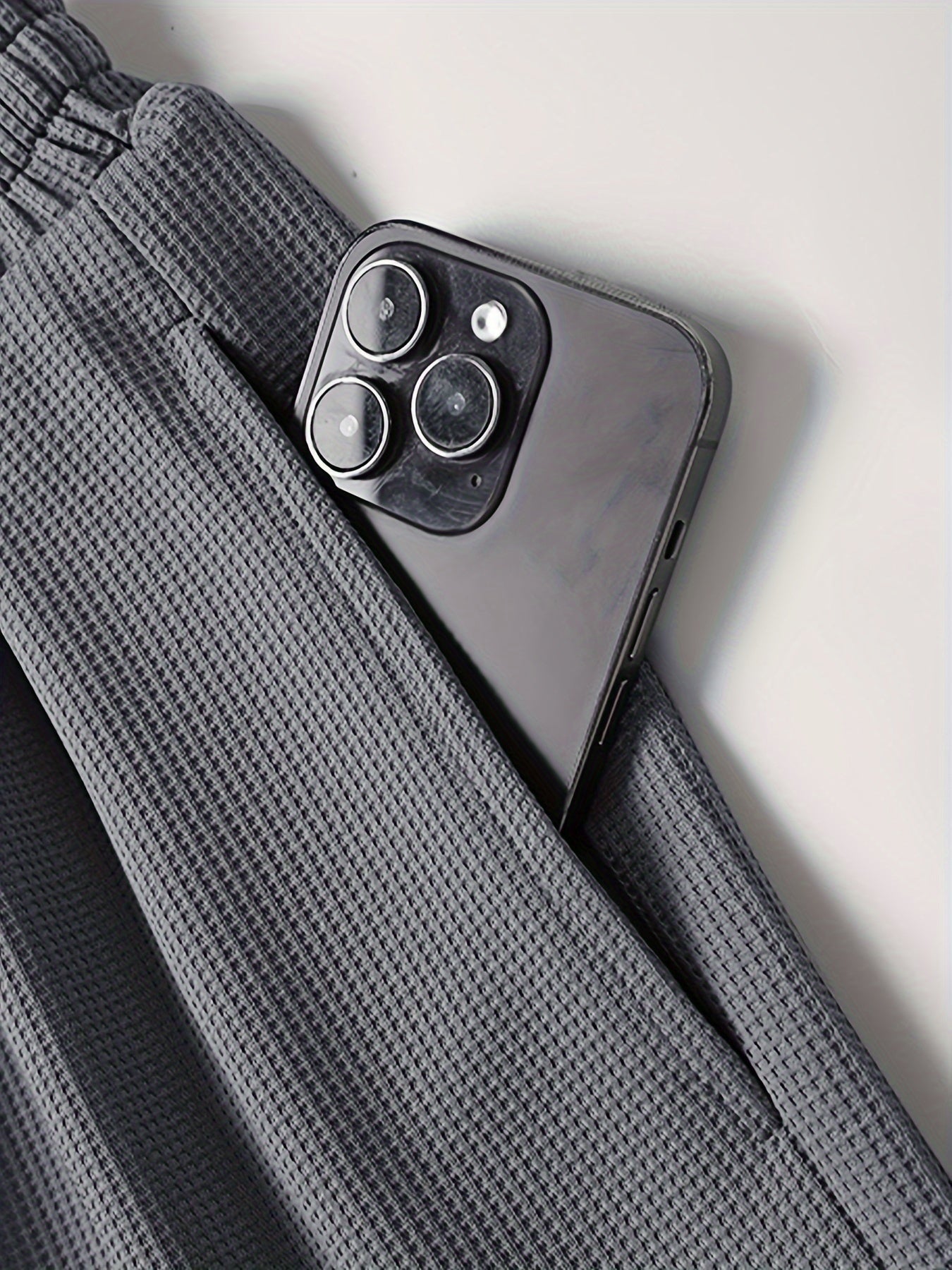 Conjunto de roupa de estar em malha elegante