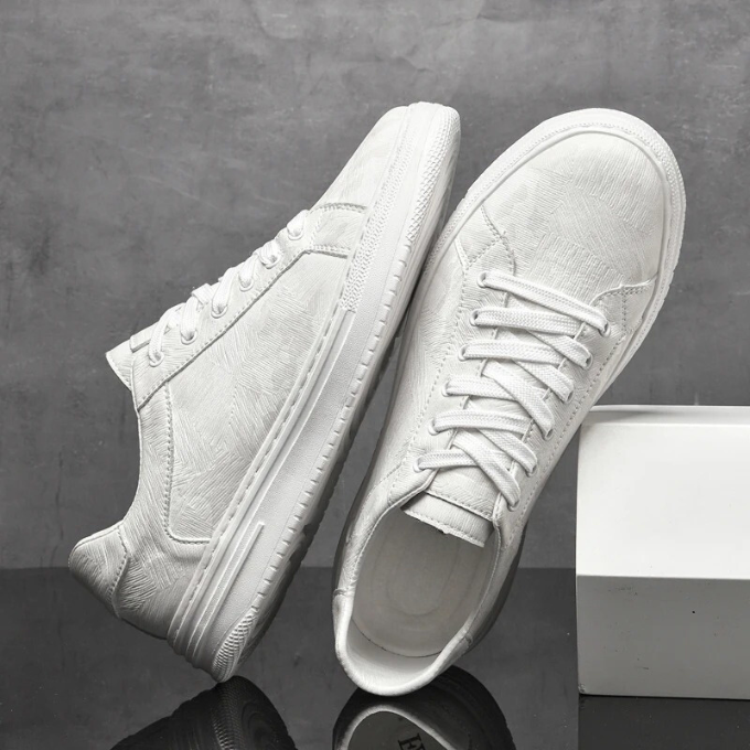 Sapatos de couro elegantes