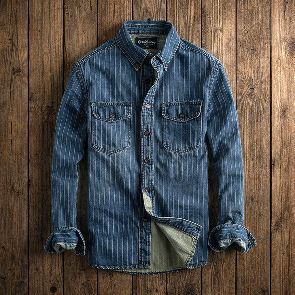 Camisa masculina vintage