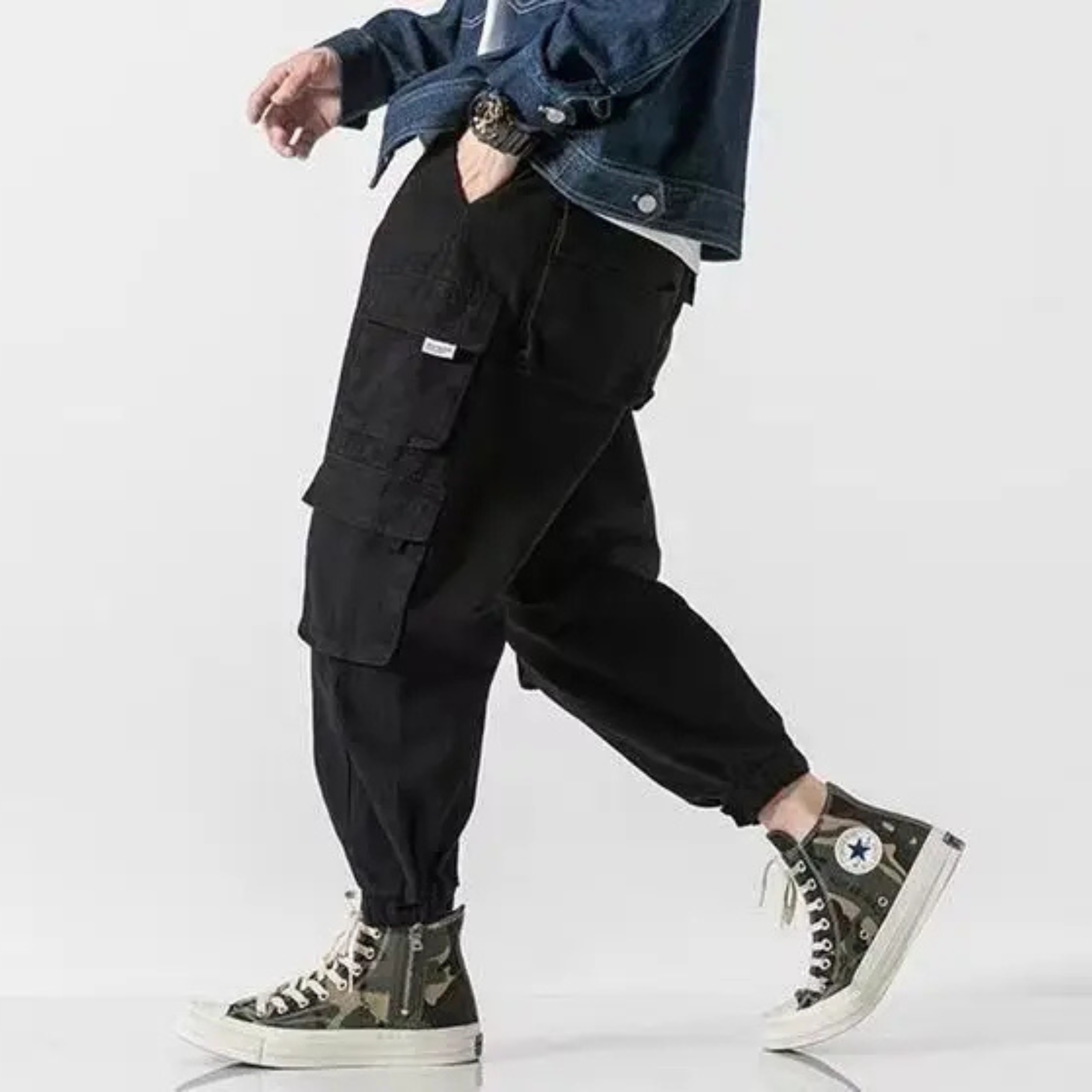 Calças Cargo Elegantes