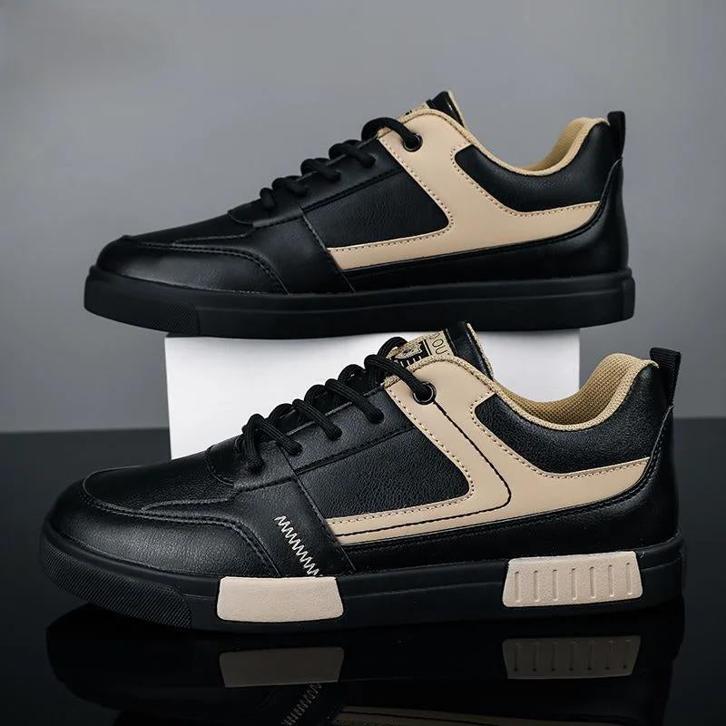 Sapatos de couro elegantes