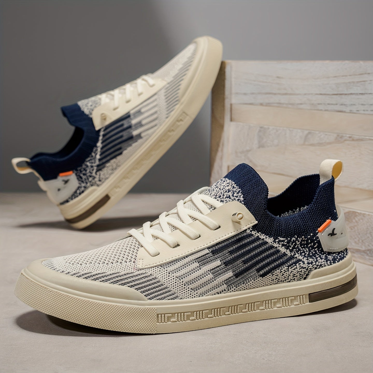 Sapatos de malha elegantes