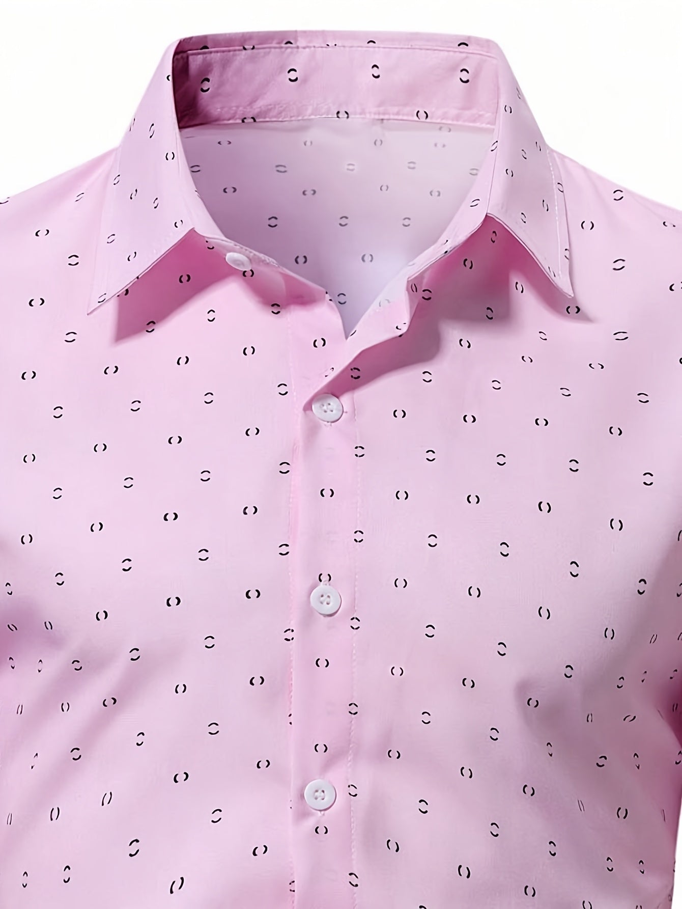 Camisa elegante de manga curta