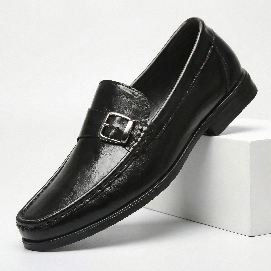 Mocassins de couro chiques
