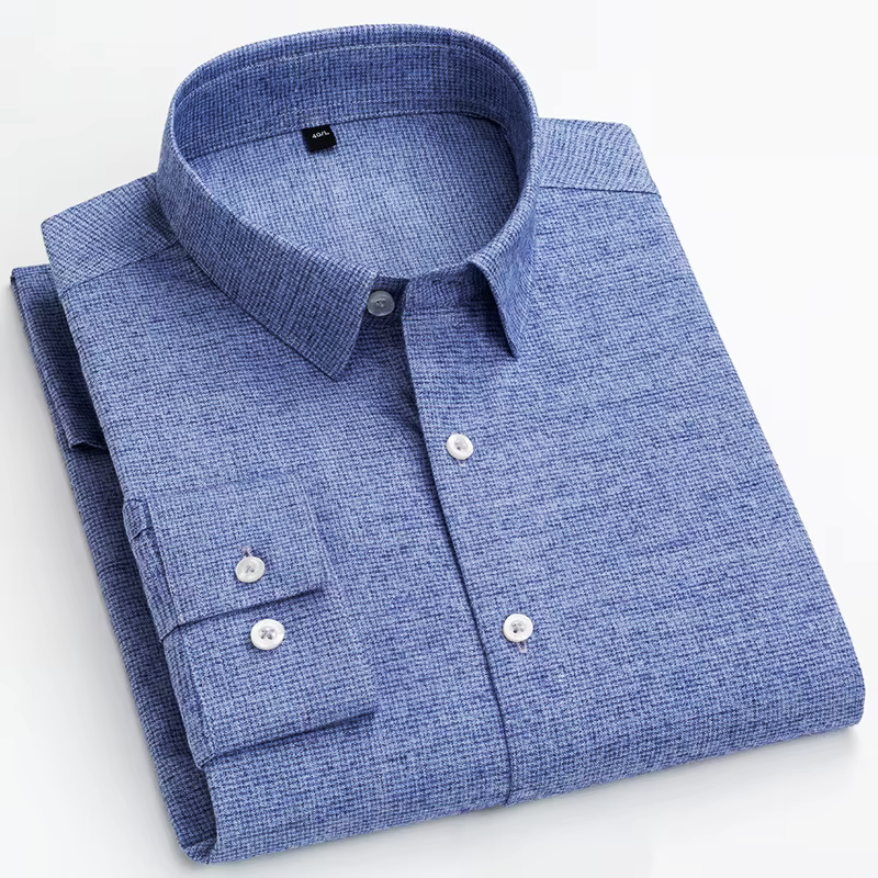 Camisa de algodão elegante