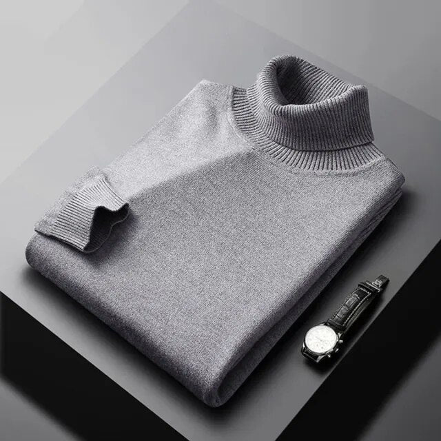 Rollkragenpullover Monte Carlo aus Kaschmir