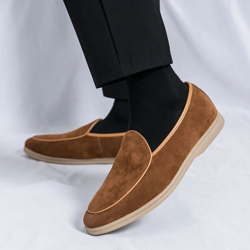 Mocassins de camurça chiques