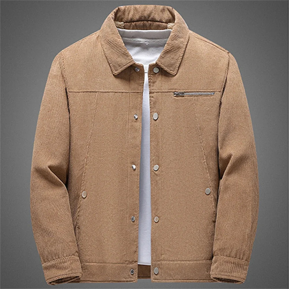 Elegante Jacke aus warmem Cord