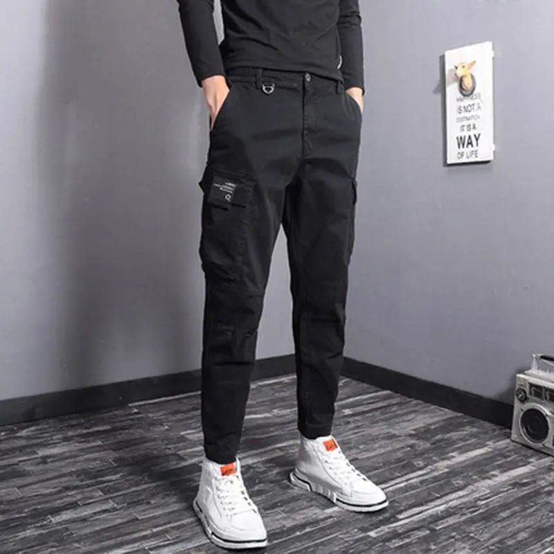 Calças cargo elegantes para homem