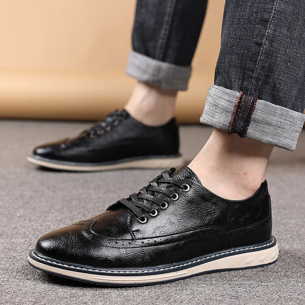 Sapatos retro para homem