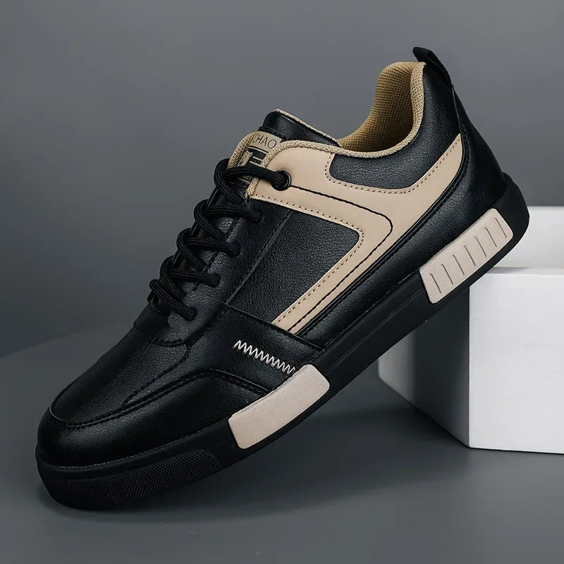 Sapatos de couro elegantes