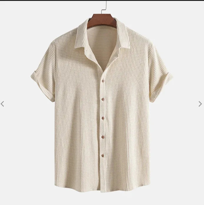 Conjunto de verão elegante em algodão
