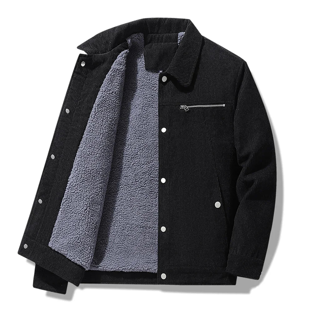 Elegante Jacke aus warmem Cord