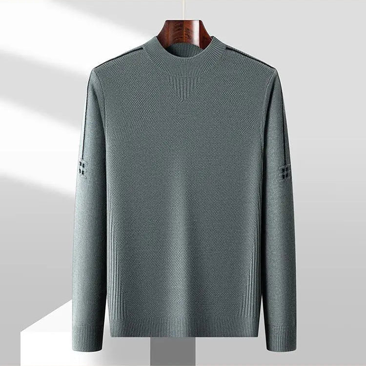 Eleganter Jacquardpullover