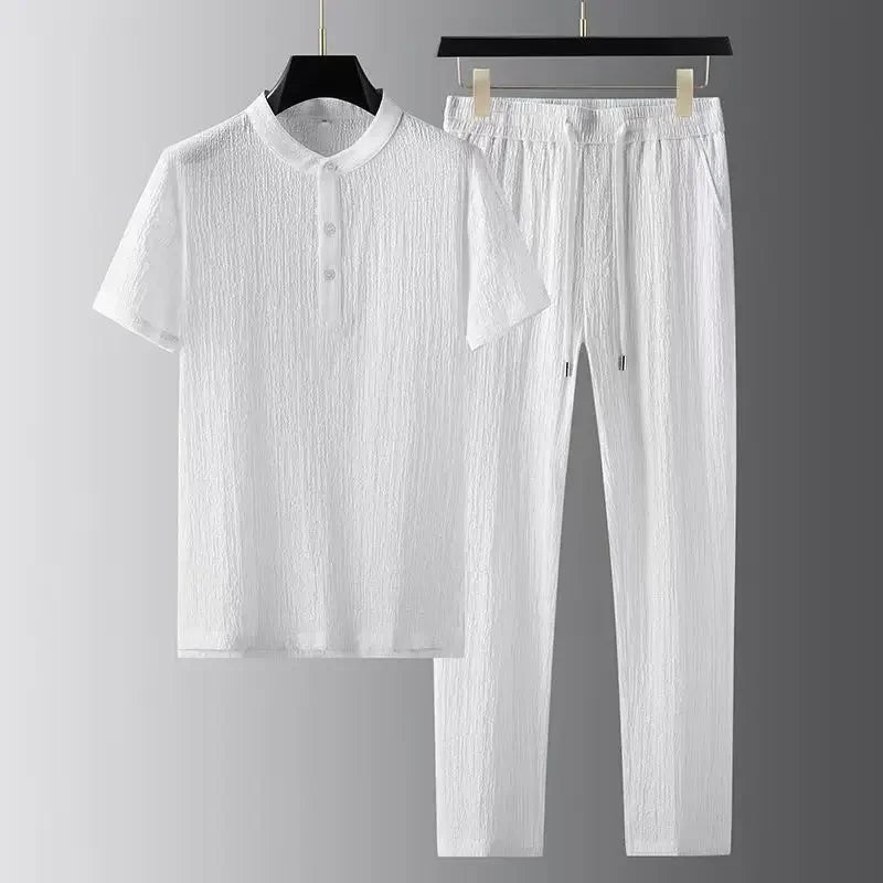 Conjunto de camisas respiráveis para homem