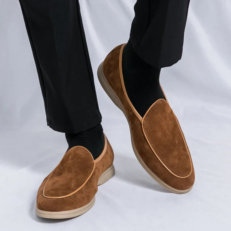 Mocassins de camurça chiques