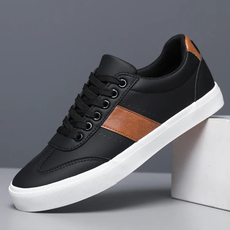 Sapatos de couro elegantes