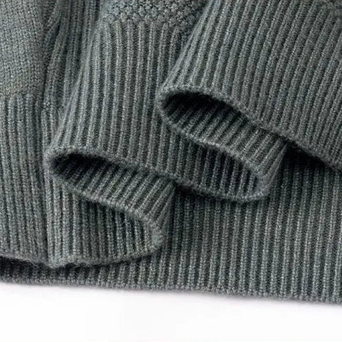 Eleganter Jacquardpullover