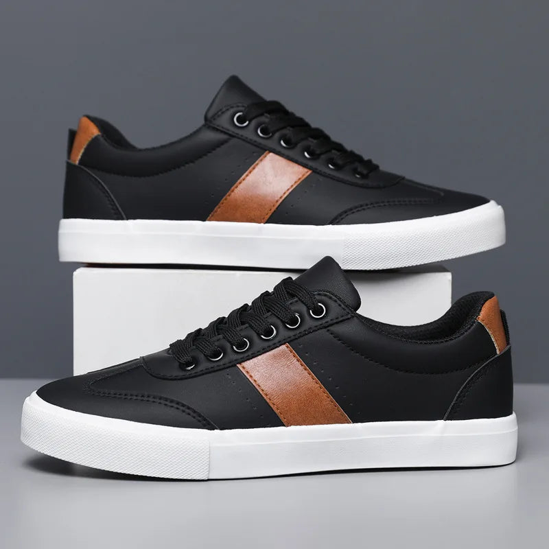 Sapatos de couro elegantes